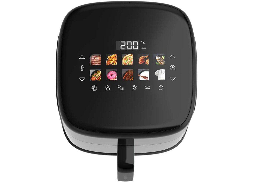 Air Fryer Frytkownica beztłuszczowa CECOTEC Cecofry&Grill Smokin Prime 8500 szeroki zakres temperatur, duża swoboda, podgrzewanie dań, grillowanie, zastepuje kilka urządzeń