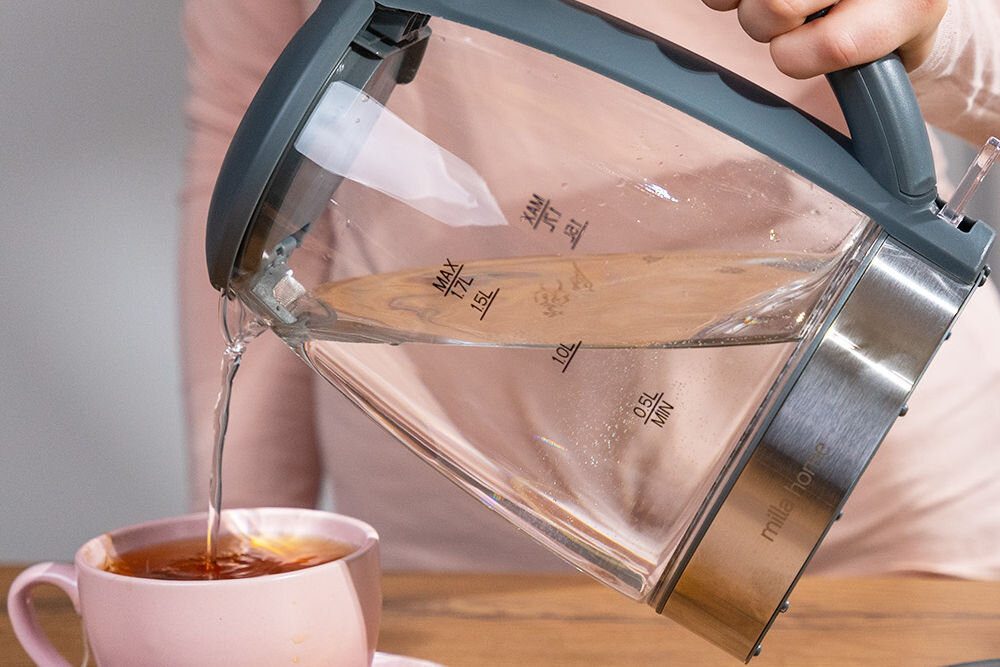 CZAJNIK MILLA HOME MKT570GS (SZKŁO-INOX) (1,7L) pojemność