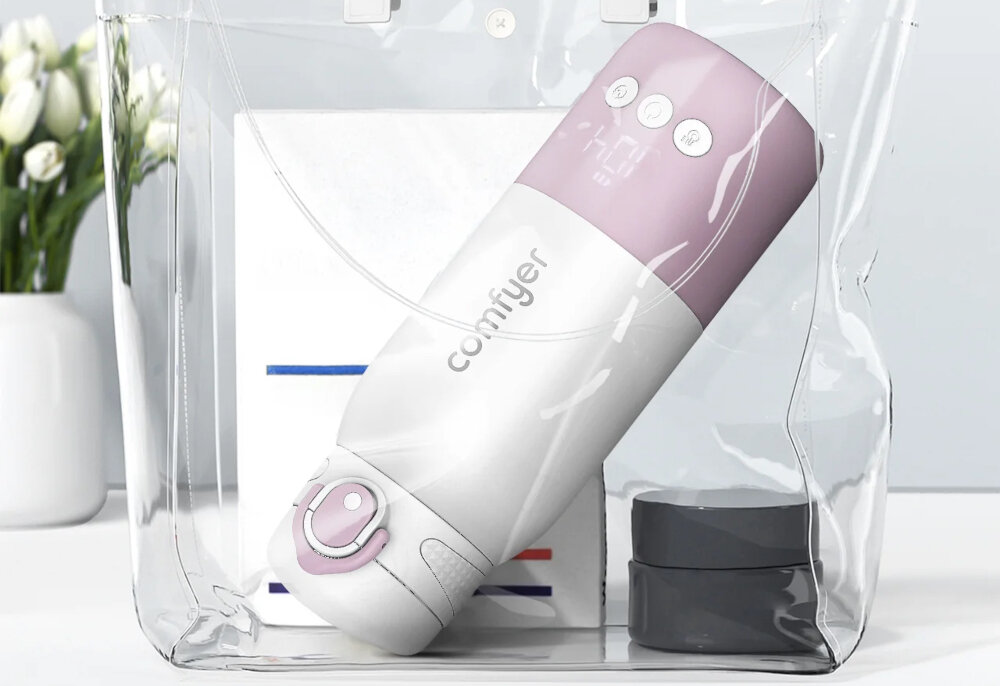 Podgrzewacz mleka COMFYER Baby BW01 Szczelność 360° ochrona praktyczne rozwiązanie 