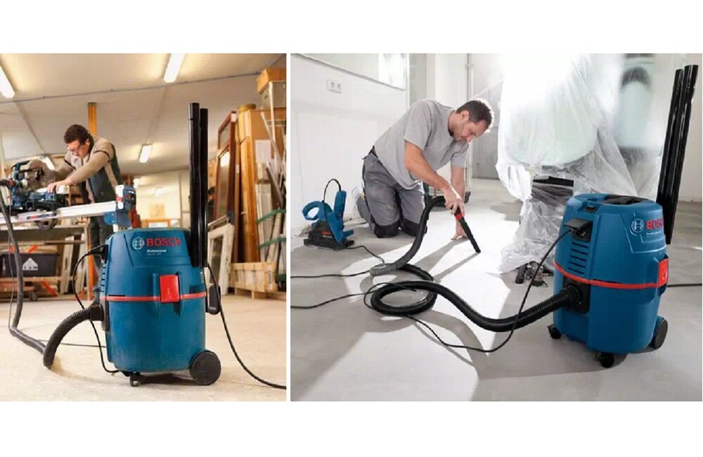 Odkurzacz BOSCH Gas 20 L SFC Czystość podczas pracy