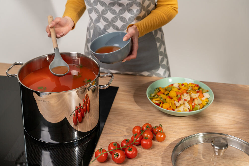 Zestaw garnków GÖTZE & JENSEN Montana CP500 (11 elementów) stal nierdzewna SS304 18/10