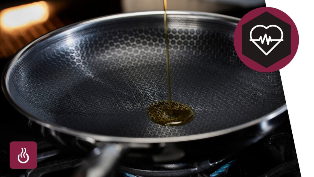 Patelnia KOHERSEN Black Cube 71108 28 cm zdrowo dietetycznie struktura plastra miodu