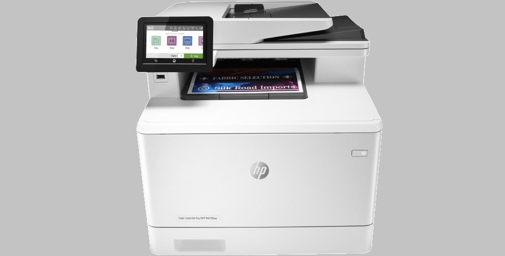 Urządzenie HP LaserJet Pro M479fnw drukowanie skanowanie kopiowanie tusz jakość kolor czerń zbiornik przyciski płynność oszczędność wymiary Rozdzielczość druku