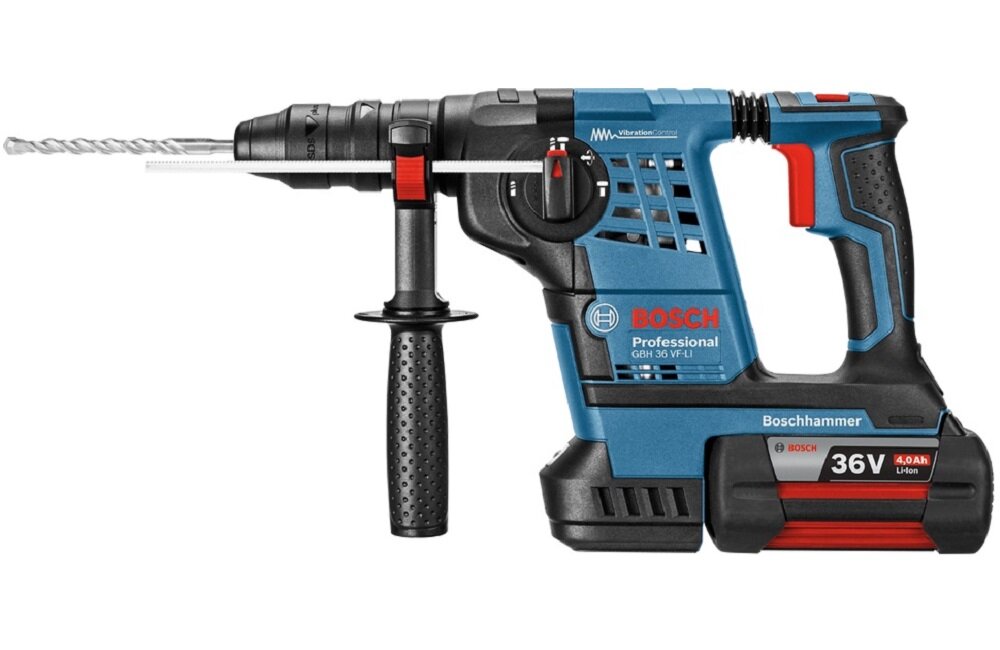 Młot udarowo obrotowy BOSCH GBH 36 V LI Plus Professional Mocne urządzenie