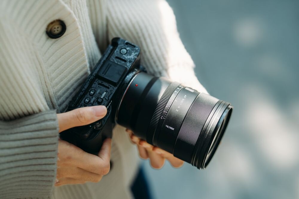 VILTROX AF 50 mm f-1.4 Pro jasny obiektyw pełnoklatkowy F1.4 fotografia i film