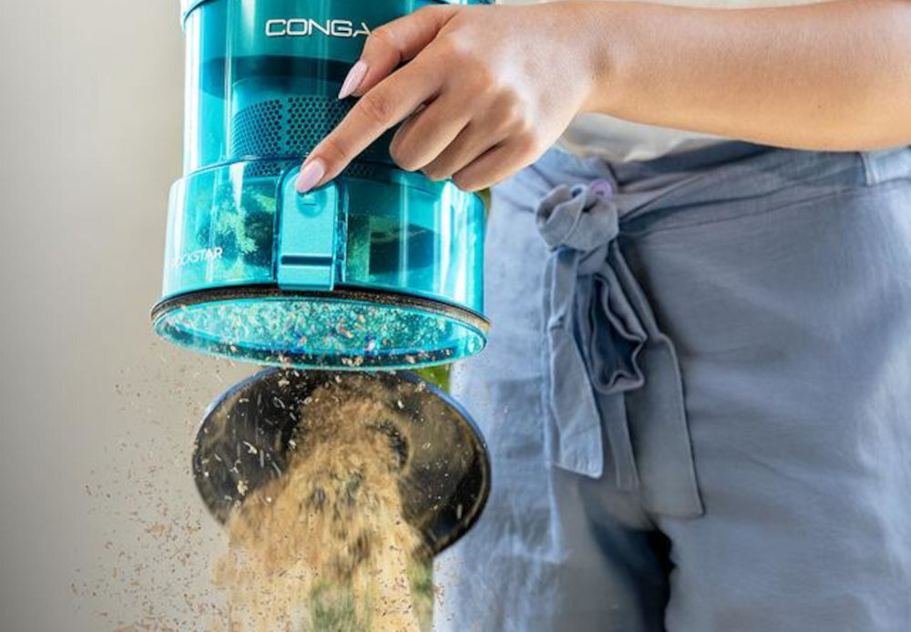 Odkurzacz CECOTEC Conga Rockstar Cyclonic Xl  Duży zbiornik pojemnik pojemność  praktyczne rozwiązanie działanie Bezworkowa konstrukcja zdrowe powietrze