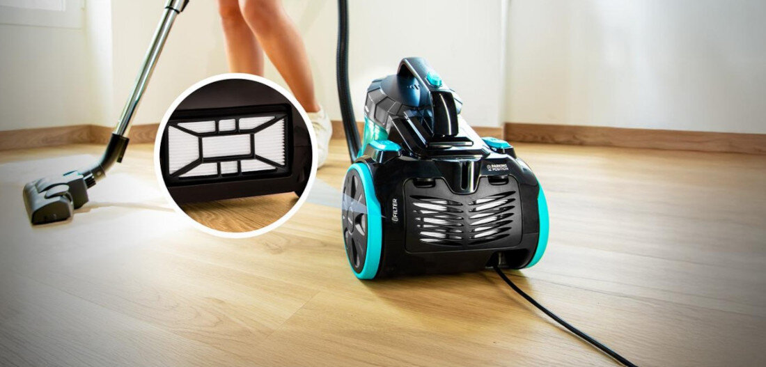 Odkurzacz CECOTEC Conga Rockstar Cyclonic Xl Czyste powietrze Wysokowydajny filtr powietrza drobne cząsteczki kurzu powietrze pozostaje świeże