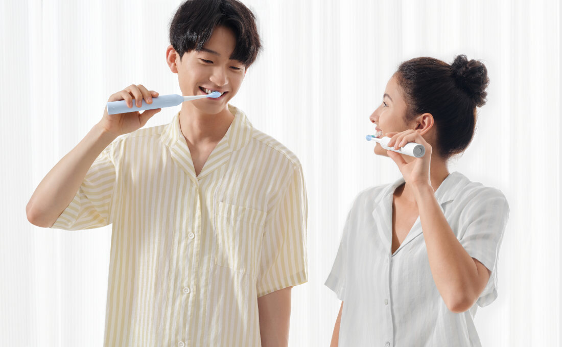 Szczoteczka soniczna USMILE P10 Pro Niebieski wygląd design prezentacja wizualizacja Codzienna higiena jamy ustnej