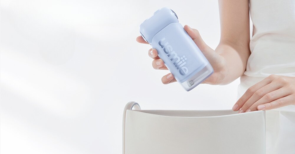 Irygator USMILE C10 Biały Mobilny i składany Składana konstrukcja przechowywanie i transport  w domu, pracy lub podczas wyjazdów