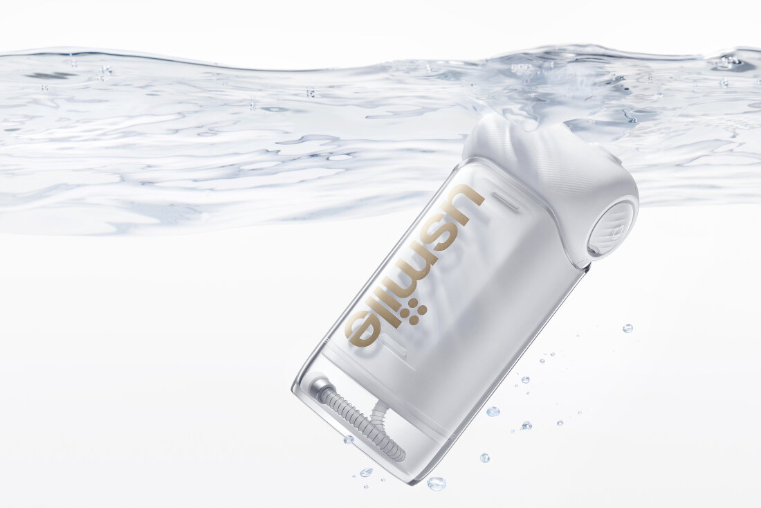 Irygator USMILE C10 Biały  Odporność na kontakt z wodą Wodoodporność w standardzie IPX7 pielęgnacja