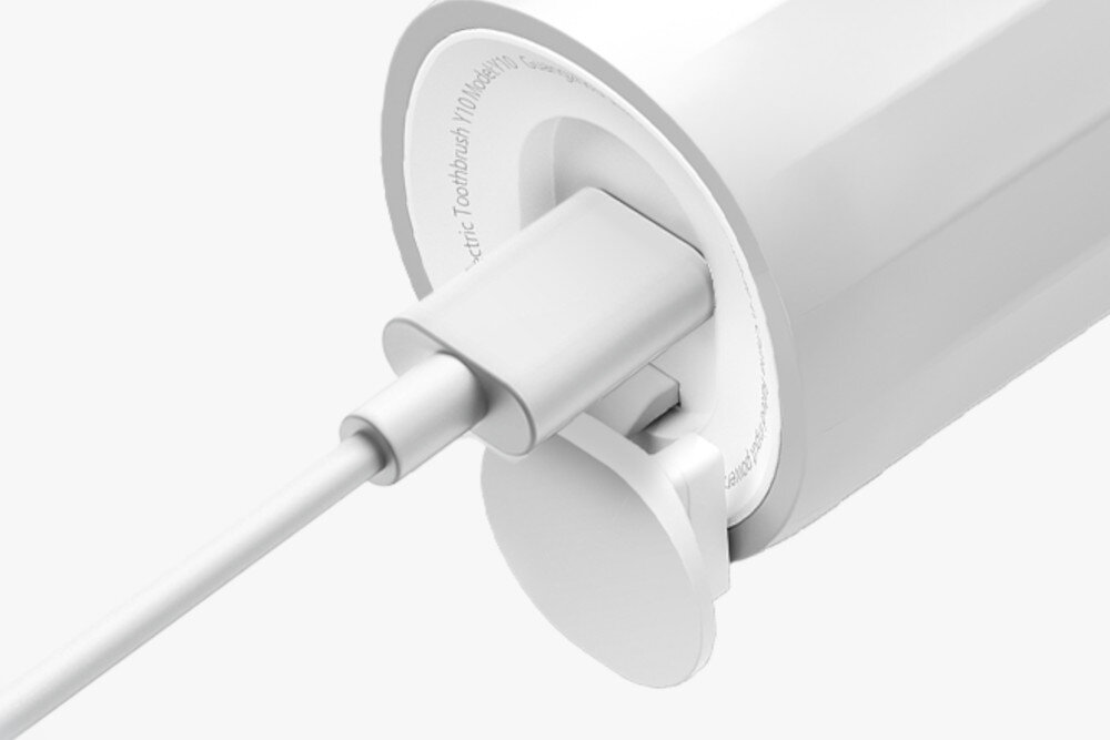 Szczoteczka soniczna USMILE Y10 Czarny Długa praca na baterii do 180 dni użytkowania Port USB-C