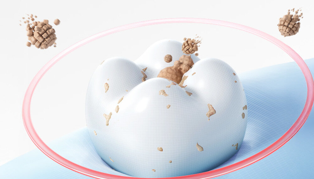 Szczoteczka soniczna USMILE Q10 Niebieski Dokładne mycie zębów Wibracje soniczne wspiera codzienną profilaktykę próchnicy czysty uśmiech dziecka 