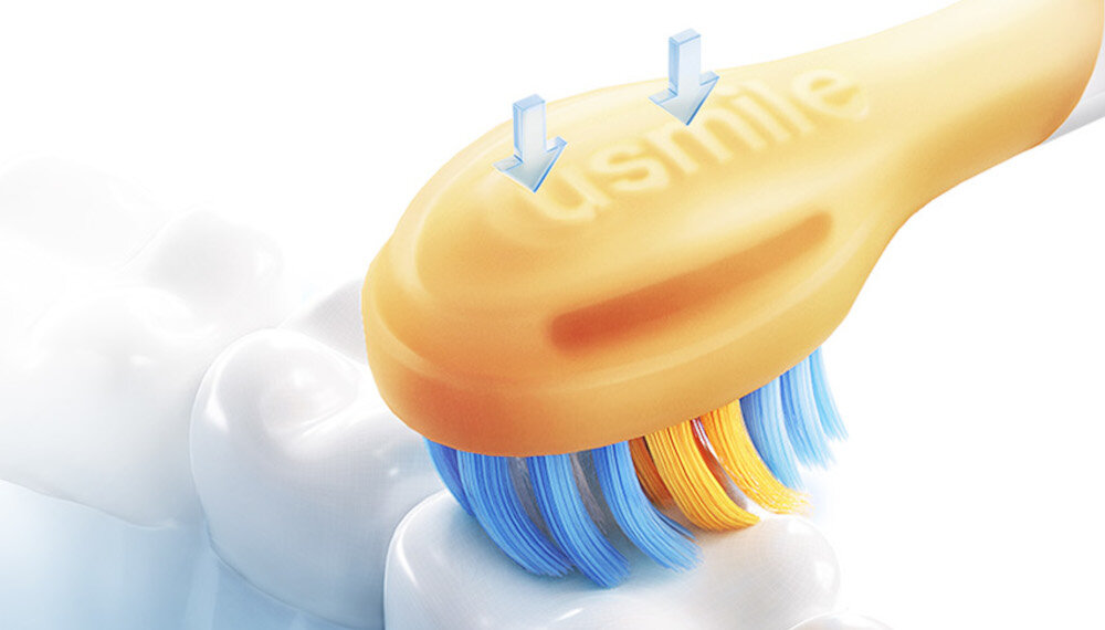 Szczoteczka soniczna USMILE Q10 Niebieski Delikatna dla dziąseł