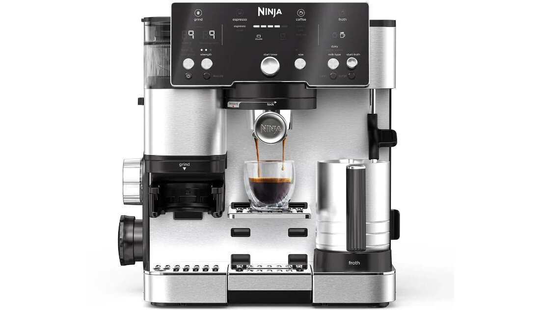 Ekspres NINJA Luxe Café Essential ES501EU Automatyczne czyszczenie i łatwa pielęgnacja Funkcje samoczyszczenia i odkamieniania  higiena mycie zmywanie