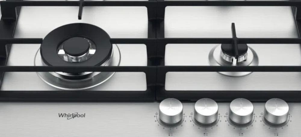 WHIRLPOOL AKWL 628/IXL zabezpieczenie przeciwwypływowe gaz urządzenie płomień pokrętło palnik eco booster