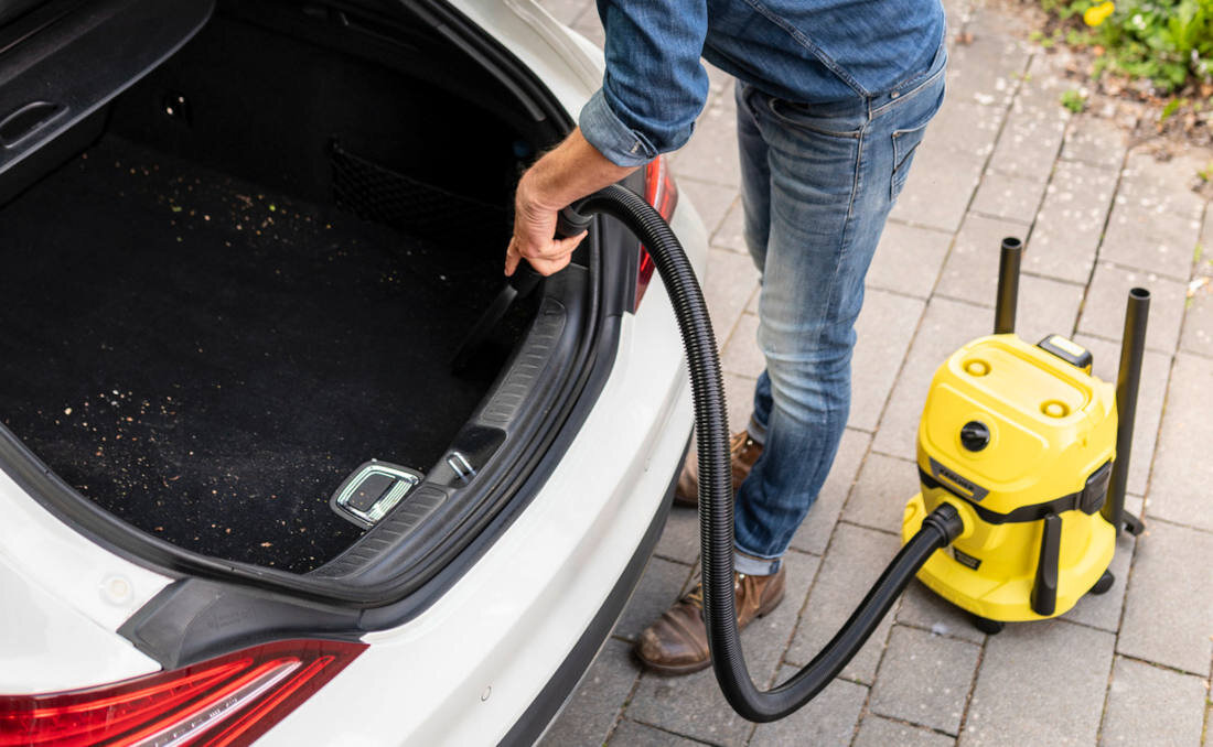 Odkurzacz warsztatowy KARCHER WD 2 1.628-500.0 System zamykania „Pull & Push”