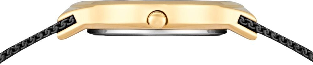 BERING Classic 12131-132 zegarek damski złota koperta czarna tarcza elegancki design