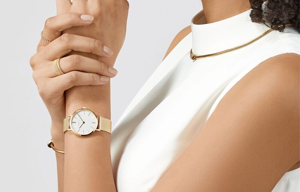 Bering Classic 14134 zegarek damski stal mesh elegancki klasyczny design