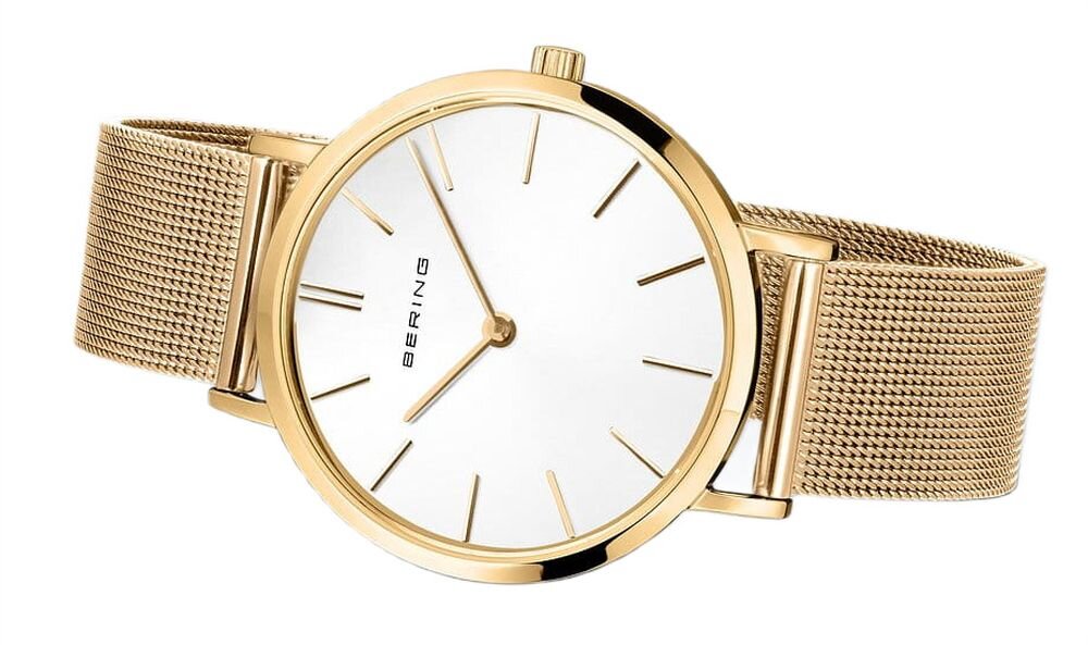 Bering Classic 14134 mechanizm kwarcowy dokładność bateria 1-2 lata zegarek elegancki