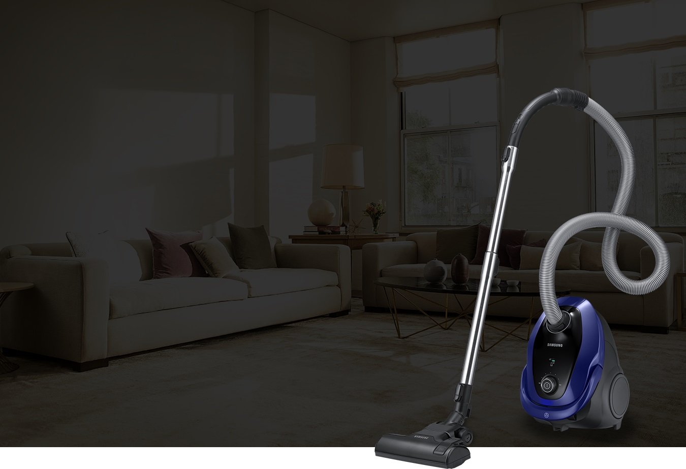 Samsung Wysokie parametry odkurzania 3 x A Samsung Wysokie parametry odkurzania 3 x A