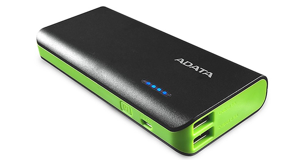 Powerbank ADATA PT100 (10000 mAh) led