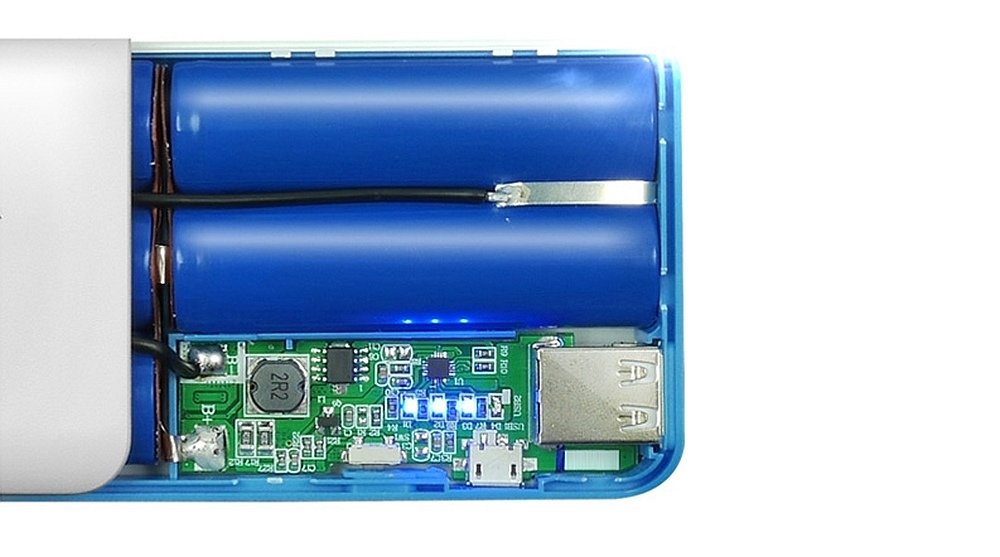 Powerbank ADATA PT100 (10000 mAh) ogniwa