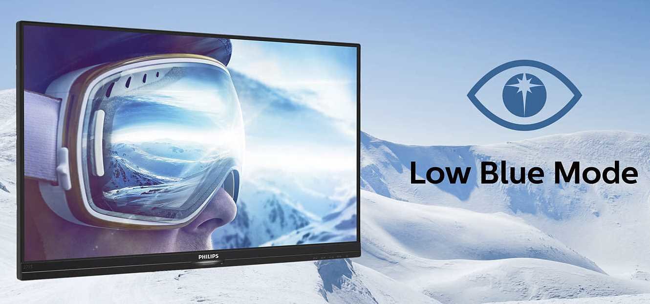 Monitor PHILIPS 243V7QDAB/00 - Tryb LowBlue