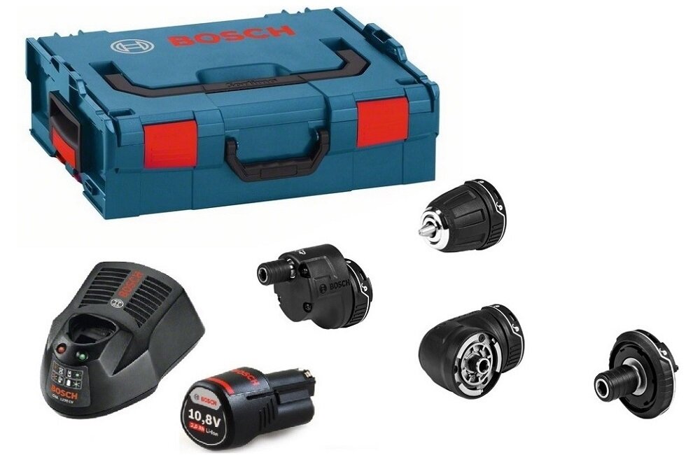 Wiertarko wkrętarka BOSCH GSR 12V 15 FC SET Professional Wygodne przechowywanie