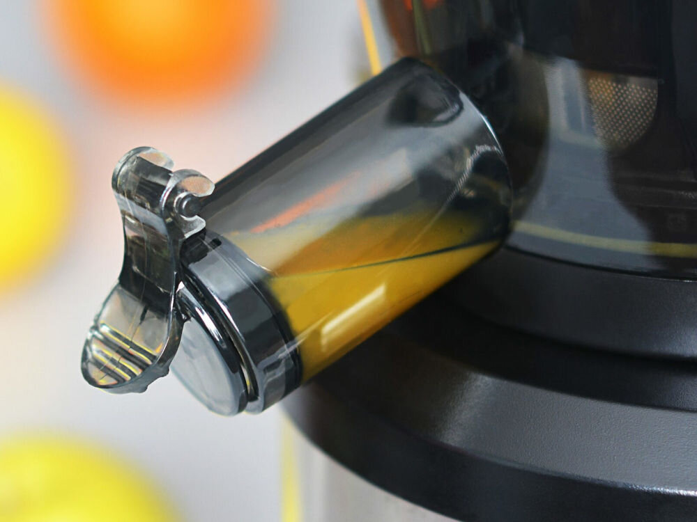 Wyciskarka wolnoobrotowa BLAUPUNKT SJV601 Inox kompaktowa wygląd