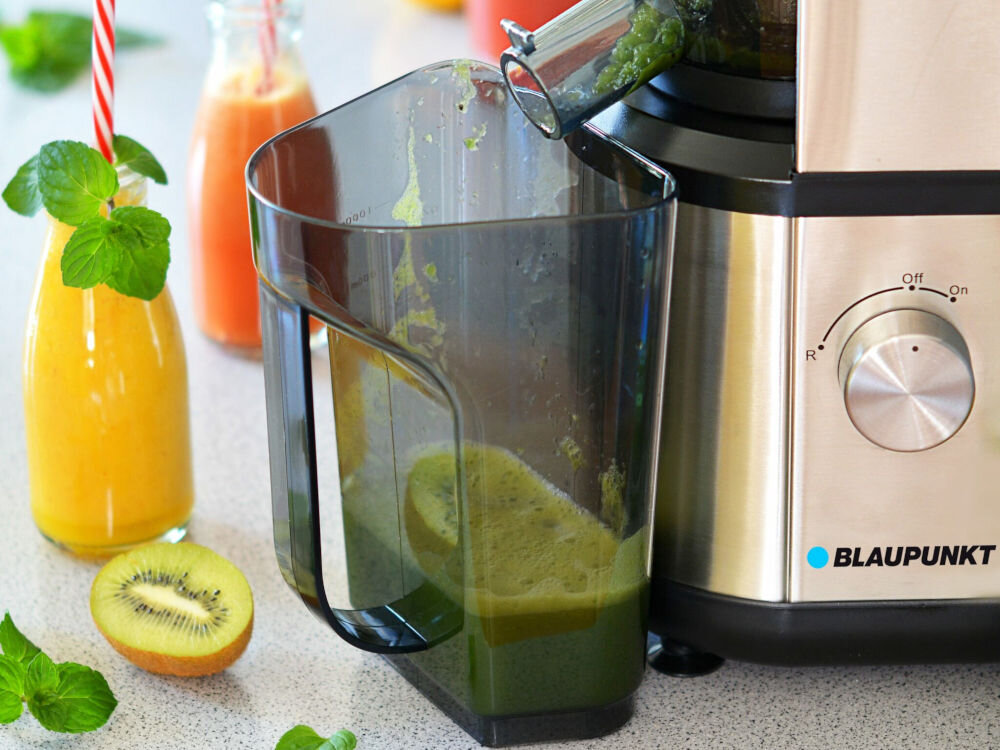 Wyciskarka wolnoobrotowa BLAUPUNKT SJV601 Inox spirala mechanizm