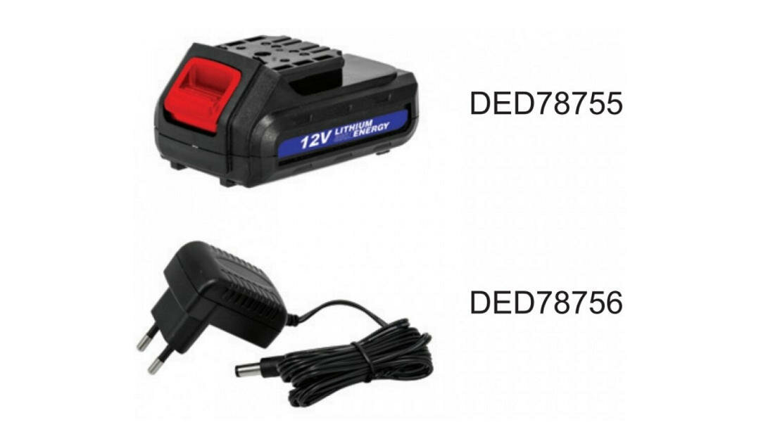 DEDRA-DED7875 wiertarka wkrętarka ładowarka akumulator 