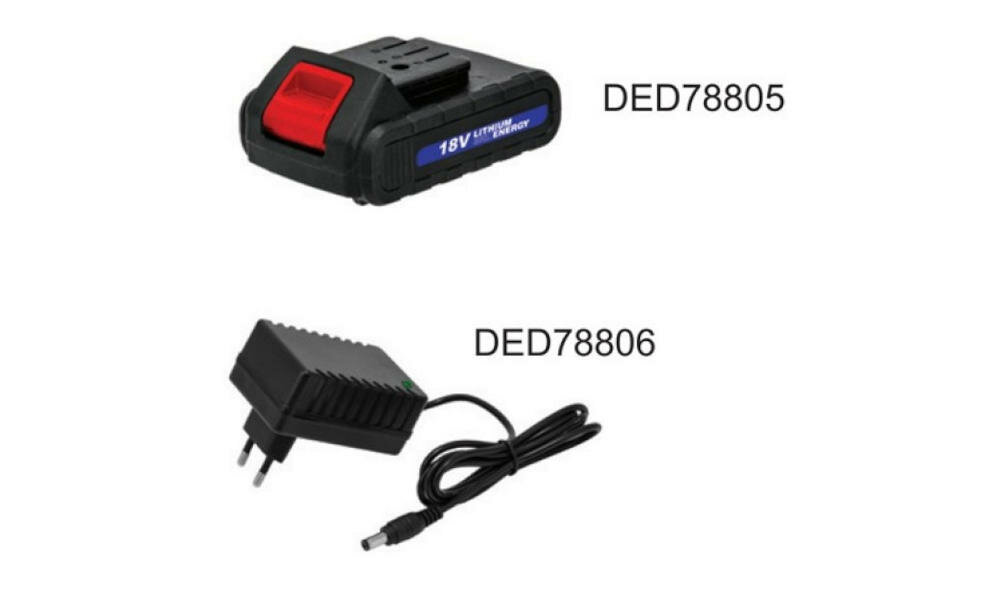 DEDRA-DED7880 wiertarka wkrętarka ładowarka akumulator