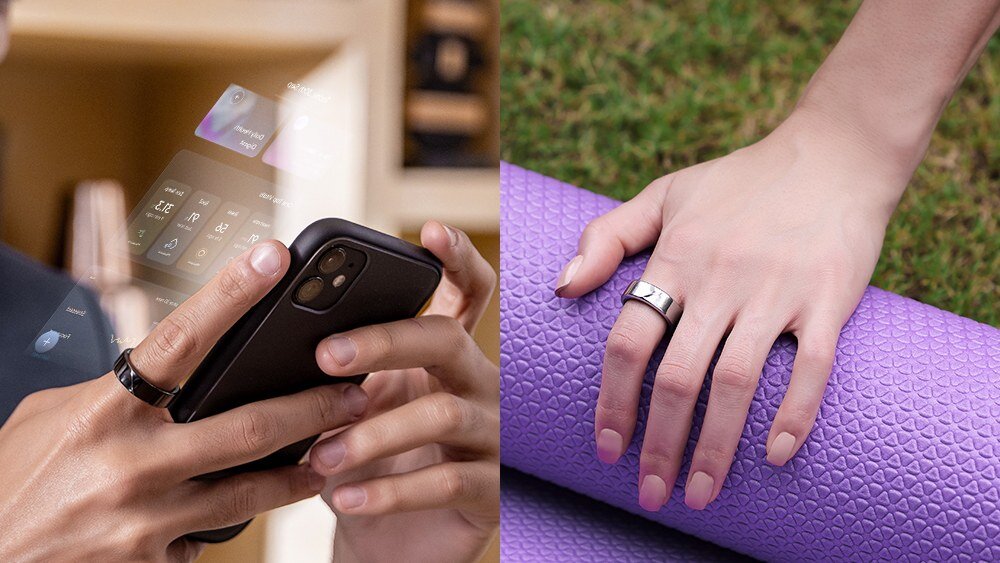 Smartring LUNA Ring 2.0 premium ultralekki, dyskretny i wygodny w noszeniu wspiera sen, aktywność i regenerację 5 wersjach kolorystycznych