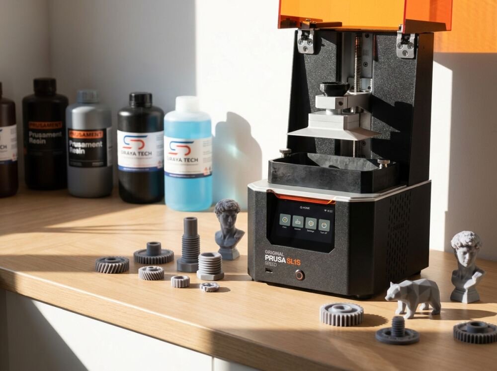 Drukarka 3D PRUSA SL1S SPEED Wi-Fi, LAN (Zamontowana) .