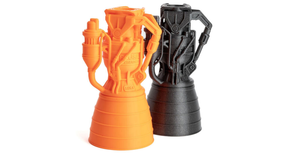 Drukarka 3D PRUSA MK4S Wi-Fi, LAN (Zmontowana) wydrukowane rzeczy na białym tle Input Shaper, brak drgań, wysoka jakość krawędzi