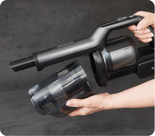 Opróżnianie pojemnika na kurz