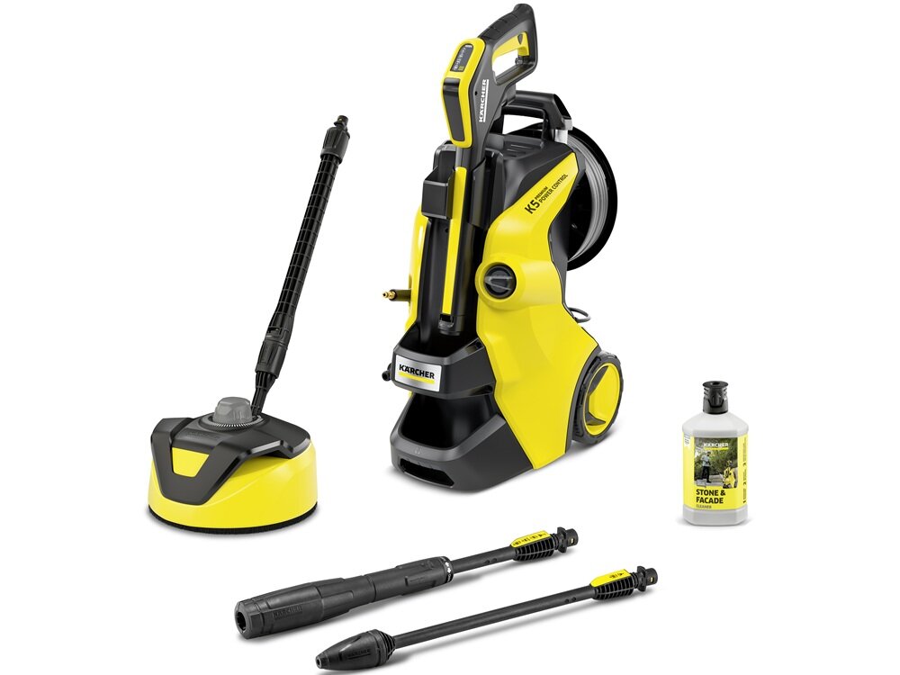Myjka ciśnieniowa KARCHER K5 Premium Power Control Flex Home cały zestaw ze środkiem myjącym
