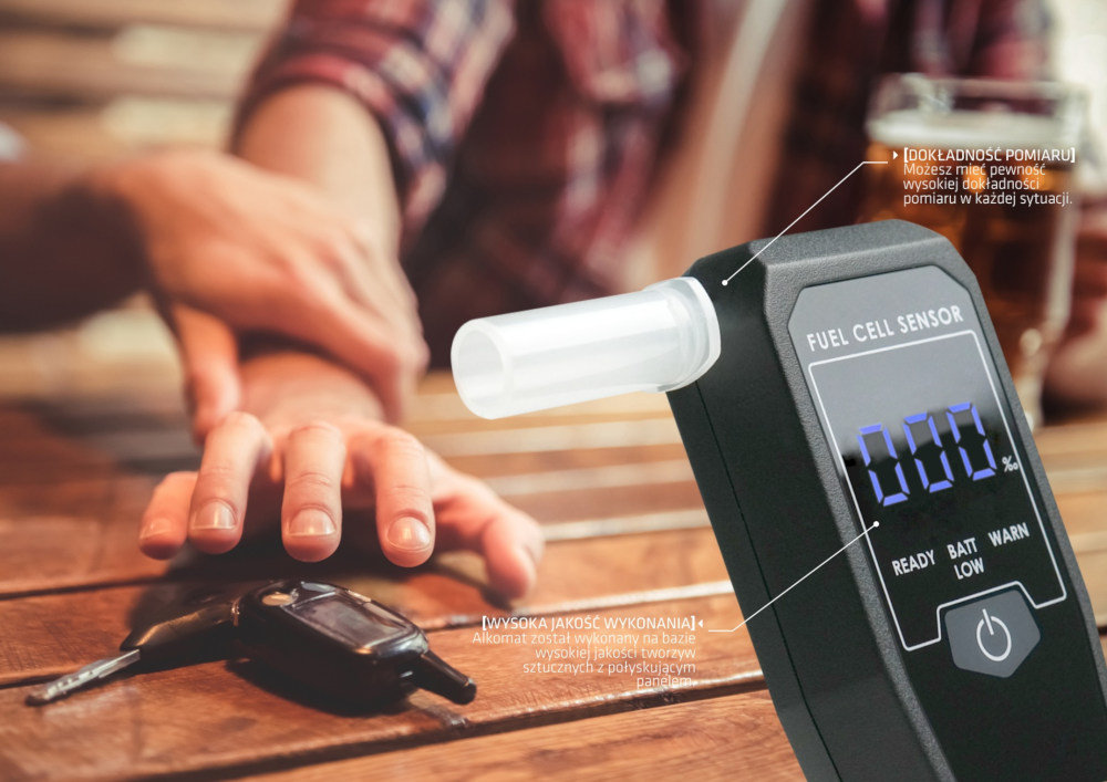 Alkomat PROMILER ALP-1 Lite DOKŁADNOŚĆ