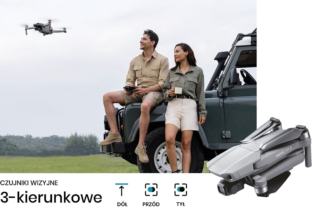Dron DJI Mavic Air 2 bezpieczeństwo
