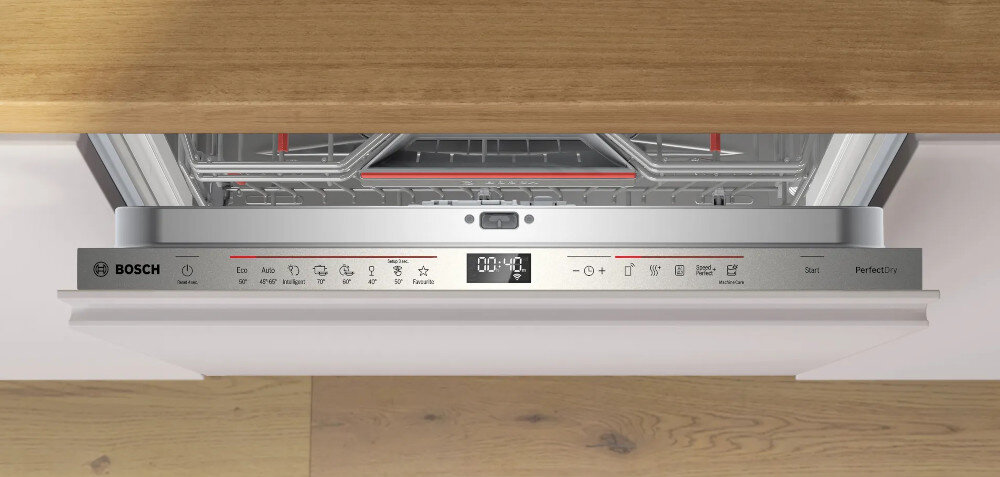 ZMYWARKA BOSCH SMV8YCX02E program Inteligentny zaawansowane technologie informacja dostosowanie program