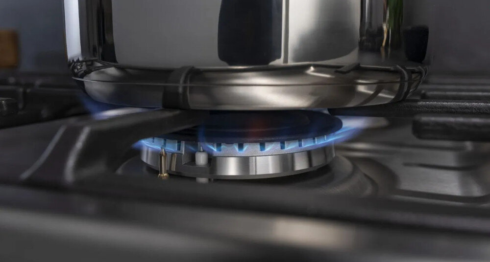 Kuchnia HISENSE HKS5D71XMPF Płyta gazowa wydajne palniki gaz gotowanie moc