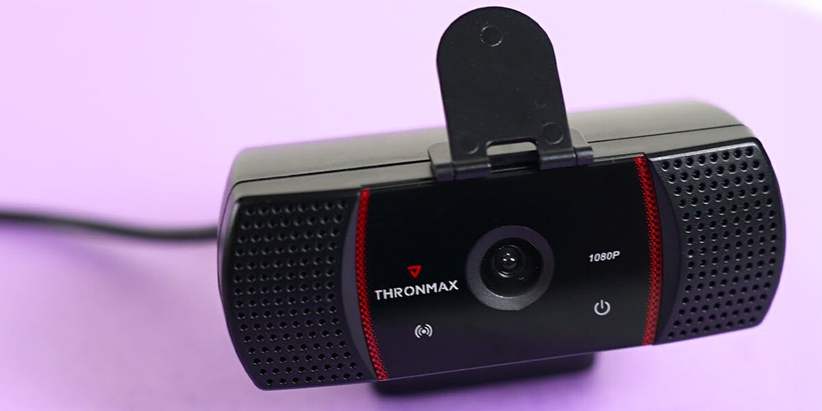 Kamera internetowa THRONMAX Stream Go X1 Pro USB-A - 1080p kamera mikrofon refukcja szumy nagrania