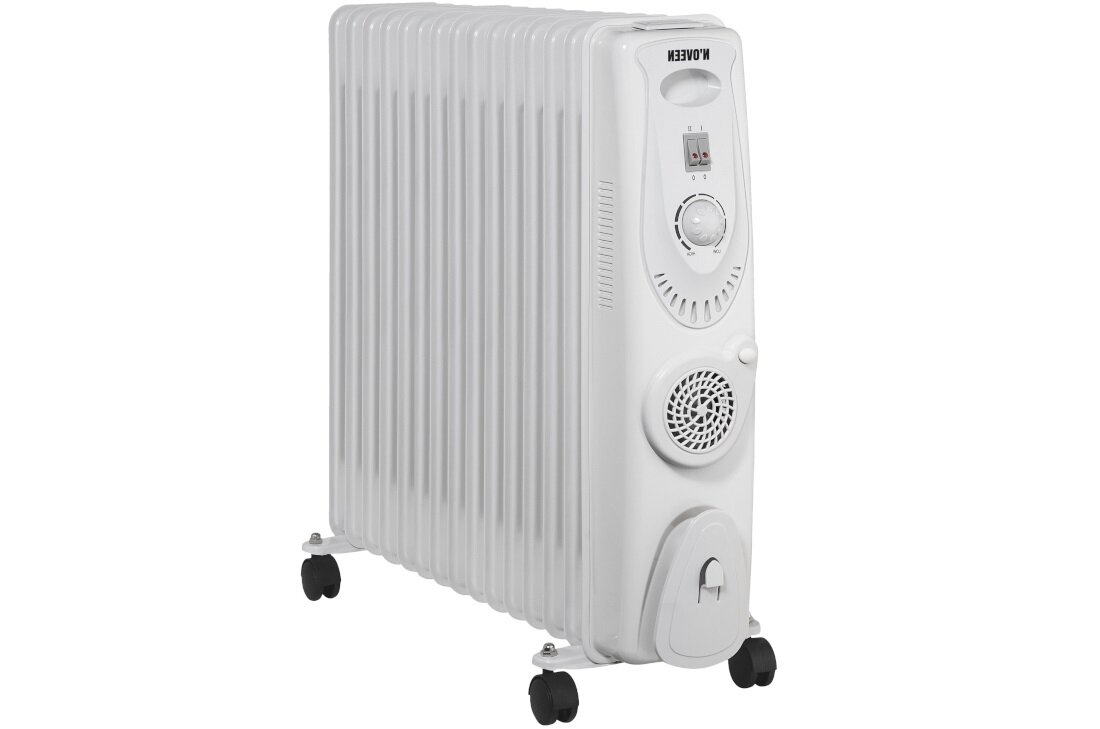 Grzejnik olejowy NOVEEN OH1501 mobilny przenosny kolka wyposazenie uchwyt