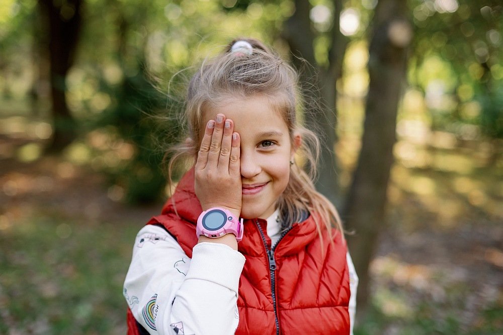 Smartwatch GARETT Kids 5 monitor zdrowia krokomierz sen wodoodporność
