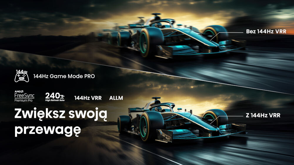 Telewizor HISENSE 65U8NQ - 144 Hz GAME MODE PRO