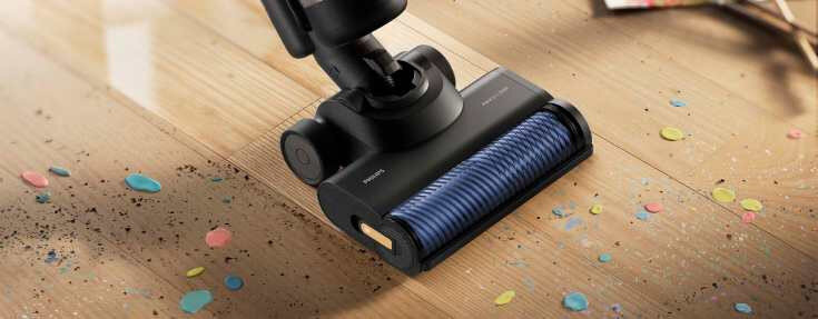 Odkurzacz z funkcją aktywnego mycia