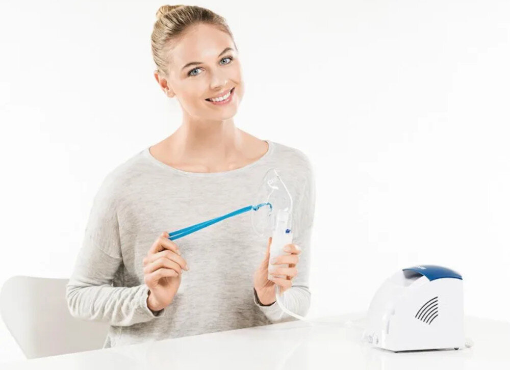 Inhalator nebulizator pneumatyczny BEURER IH 26 wygląd design prezentacja wizualizacja Skuteczna pomoc w oddychaniu