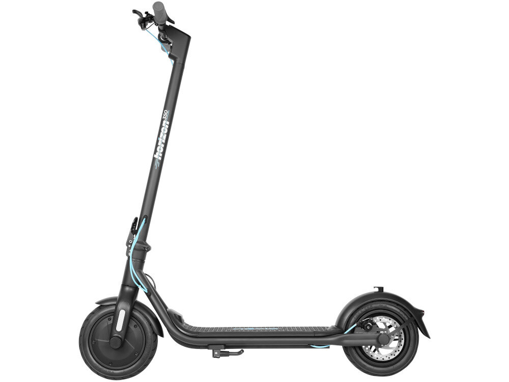 Hulajnoga elektryczna NEVIQ Horizon 350 38km 350W 10 Czarny stalowa duzy antyposlizgowy poklad obciazenie do 120 kg