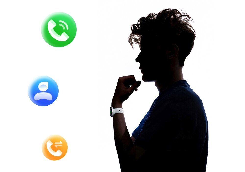 Smartwatch IGO Watch 4 kompatybilność iOS Android rozmowy powiadomienia SMS