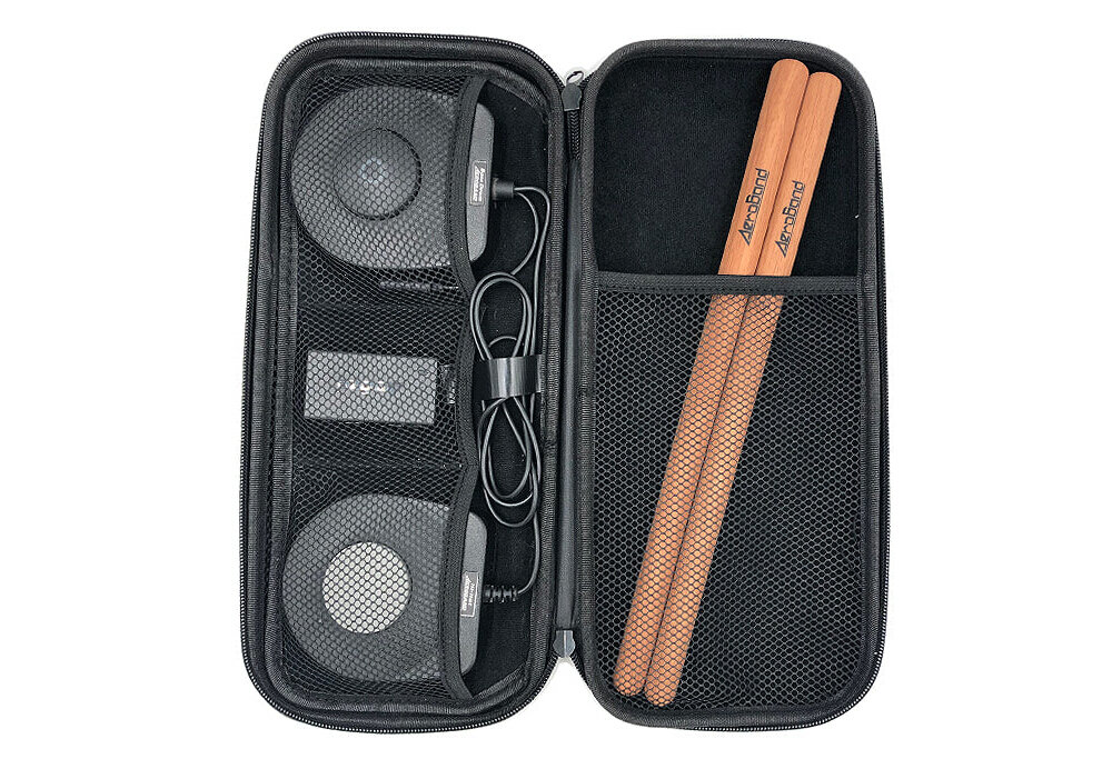 Futerał do przechowywania AEROBAND PocketDrum Szary Torba PocketDrum - dwuwarstwowa, wytrzymała, praktyczne przegródki